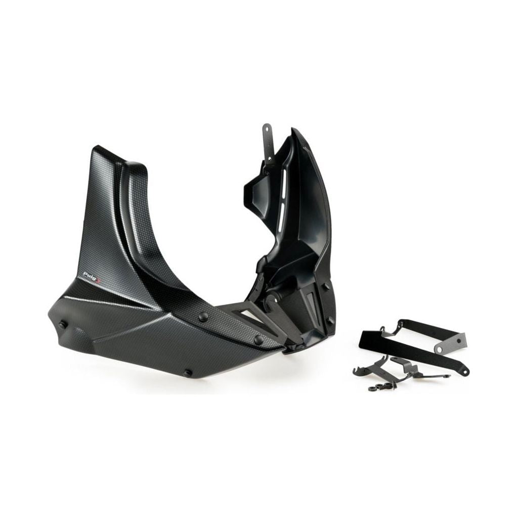 Spoiler moteur S-line Puig carbone MT 07