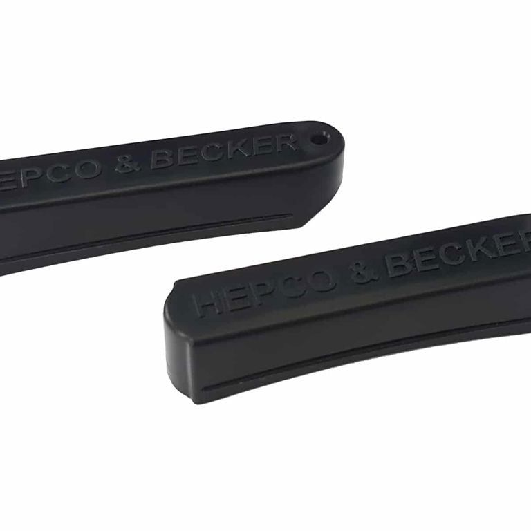 Capuchons de protection pour aimants annulaires de réservoir Hepco&Becker (jeu de 2 pièces)
