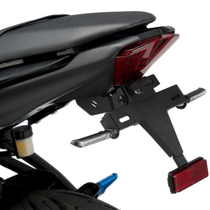 Support de plaque d'immatriculation noir Puig Yamaha MT-07 '14-