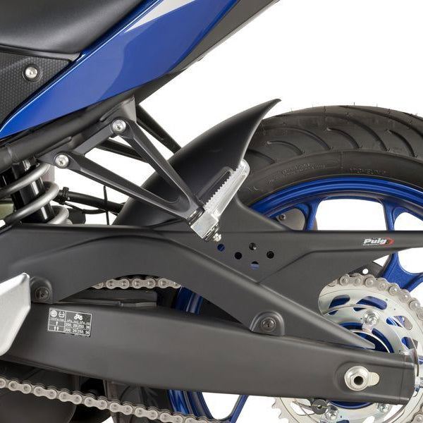 Garde-boue arrière Puig noir mat Yamaha MT-03 '16-/ YZF-R3 '15-
