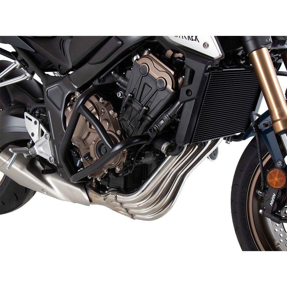 Modèle de crashbar Solid black Hepco&Becker Honda CB650R '21-23