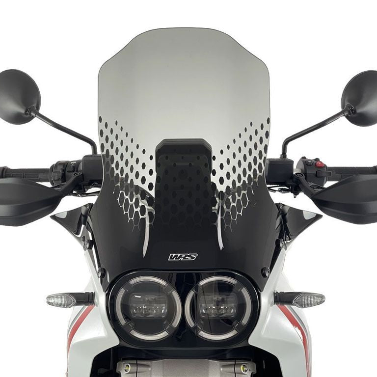 Pare-brise de remplacement Caponord WRS Ducati Desert X '22 - légèrement teinté