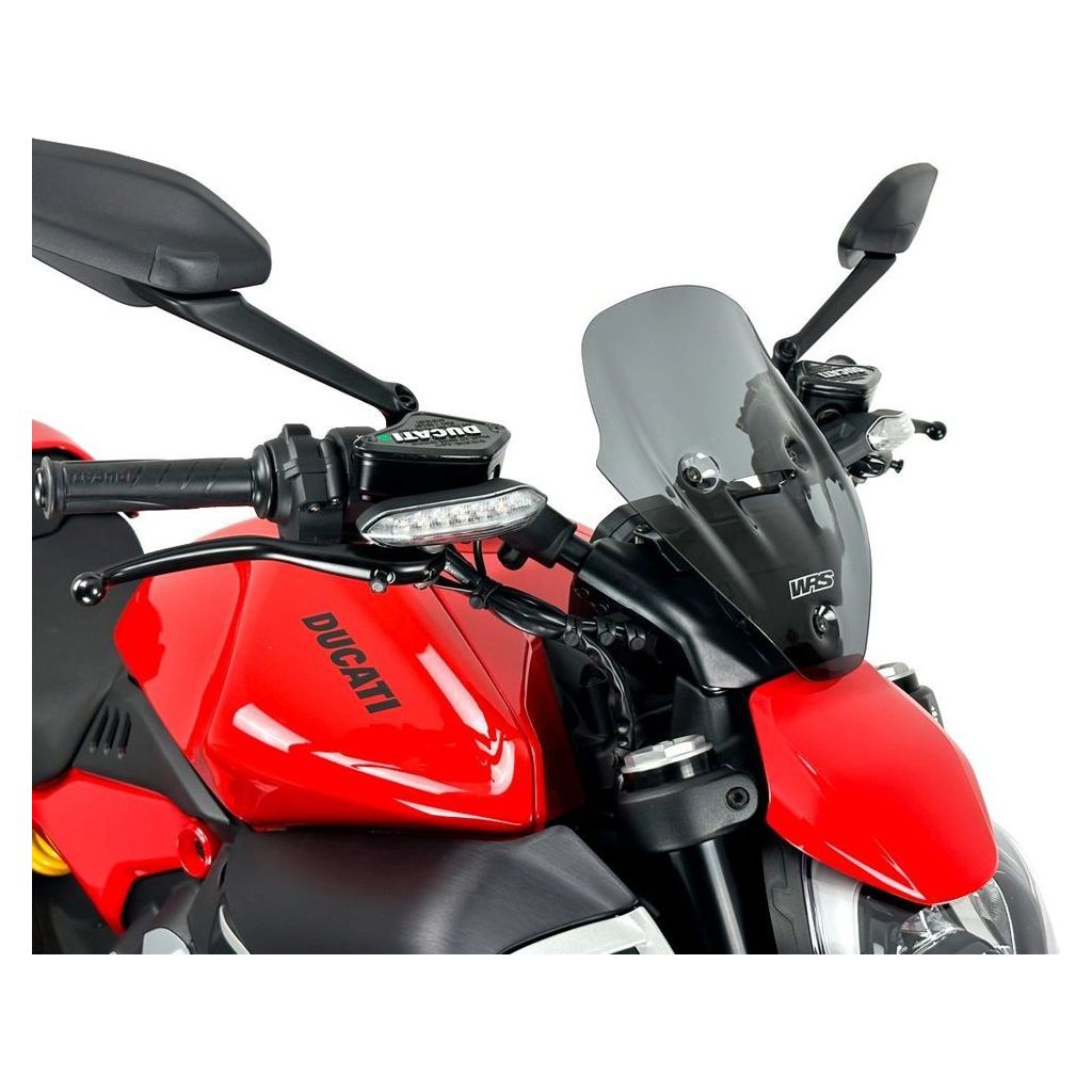 Pare-brise sport WRS teinté foncé Diavel V4