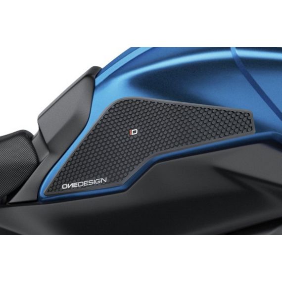 Autocollants de protection de réservoir/poignées noirs Puig Yamaha MT-09 Tracer/GT '15-