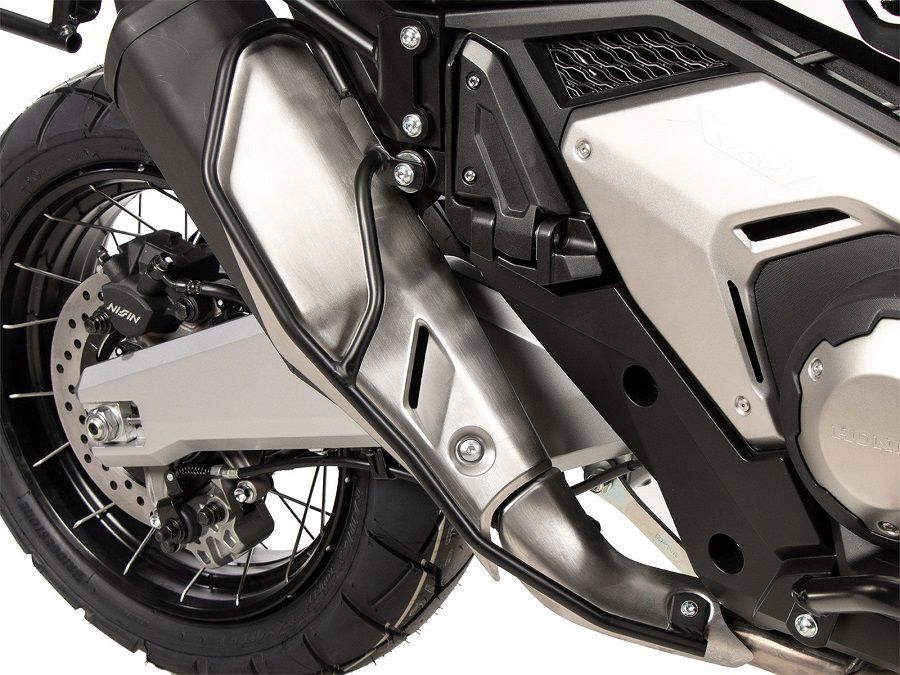 Support d'échappement noir – Hepco & Becker Honda X-ADV 2025