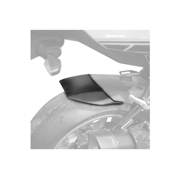 Extension de garde-boue arrière noir mat pour le garde-boue d'origine Yamaha YZF-R1 '15-'21