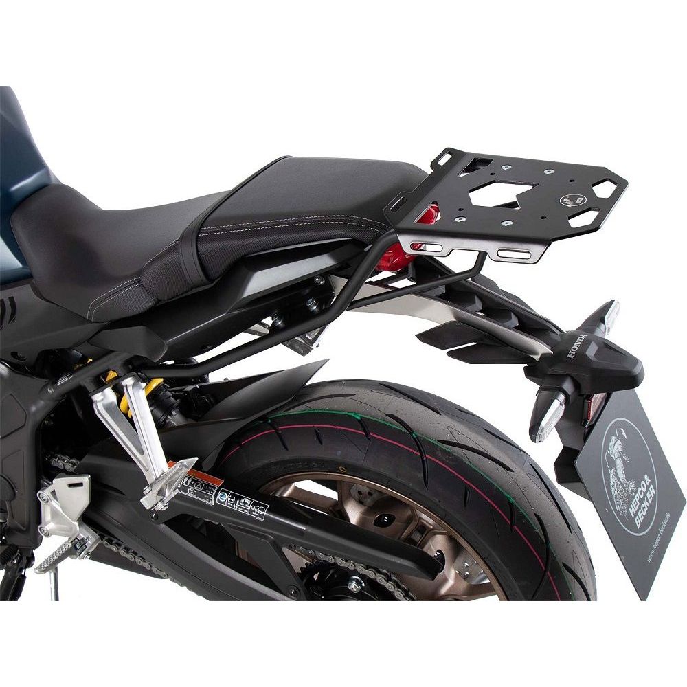 Mini porte-bagages supérieur noir Hepco&Becker Honda CB650R '21-