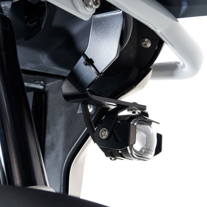 Phare auxiliaire LED MicroFlooter BMW R1250GS '18- noir Wunderlich