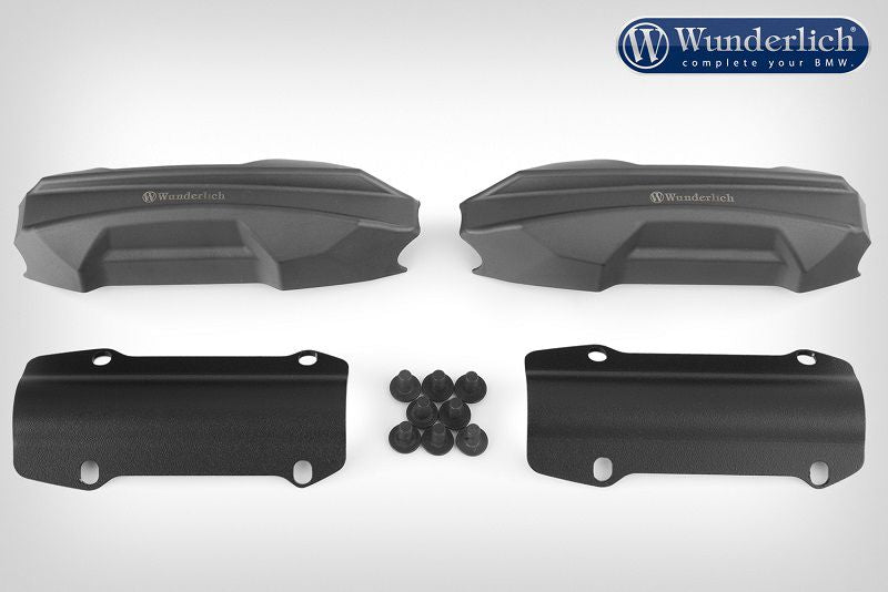 Glissière de protection de pare-choc Wunderlich noire pour BMW R1250GS LC/Adventure '18-