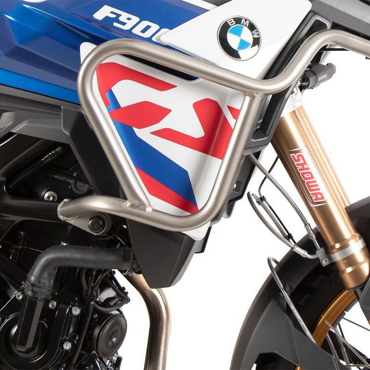 Pare-choc au-dessus de l'acier inoxydable Hepco&Becker BMW F900GS '24-