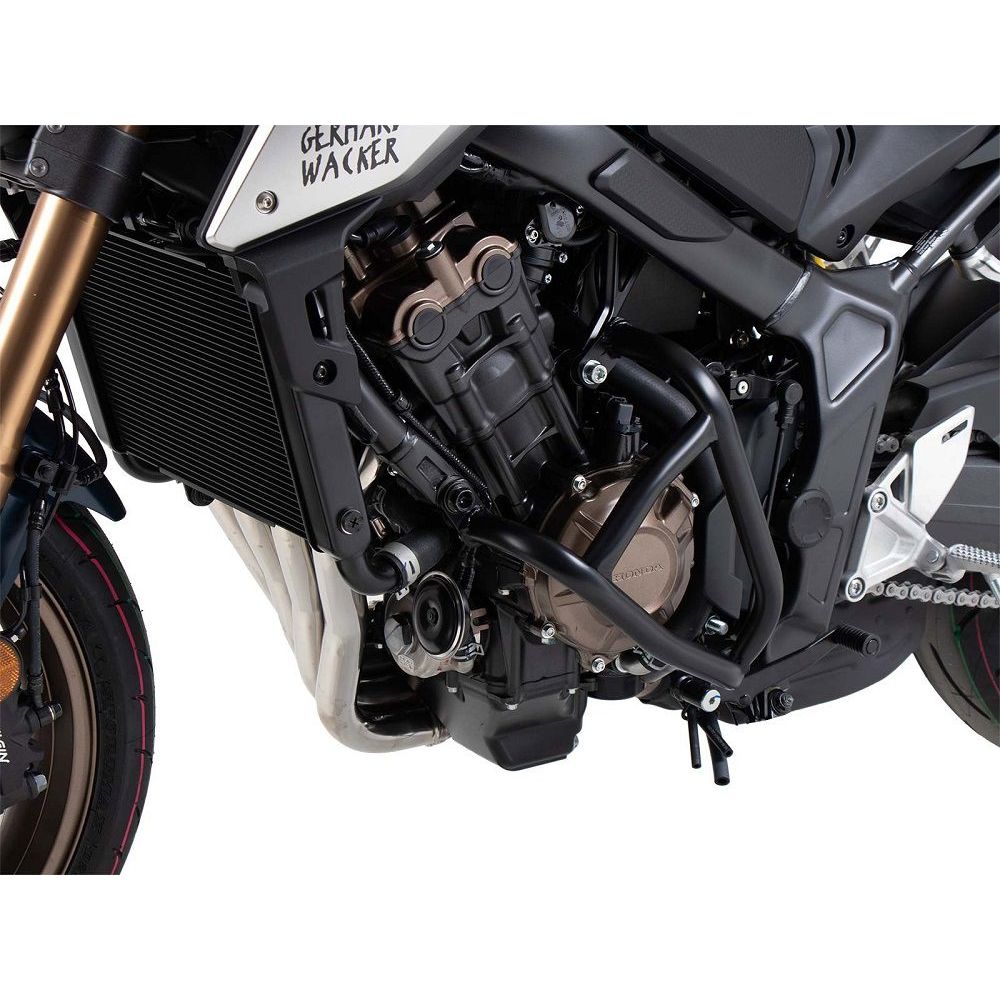 Modèle de crashbar Solid black Hepco&Becker Honda CB650R '21-23