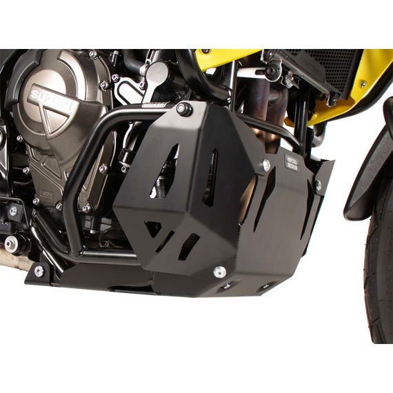 Plaque de carter noire en aluminium Hepco&Becker Suzuki V-Strom 800 DE '23-