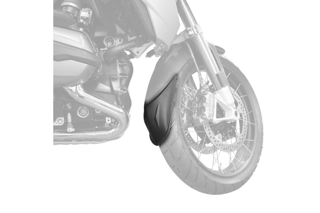 Extension de garde-boue avant noire Puig modèle PLUS modèles BMW R1200GS/1250GS