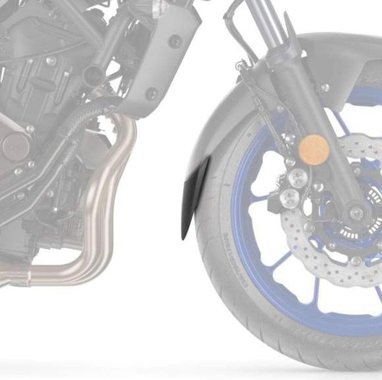 Extension de garde-boue avant noire Puig pour différents modèles Yamaha