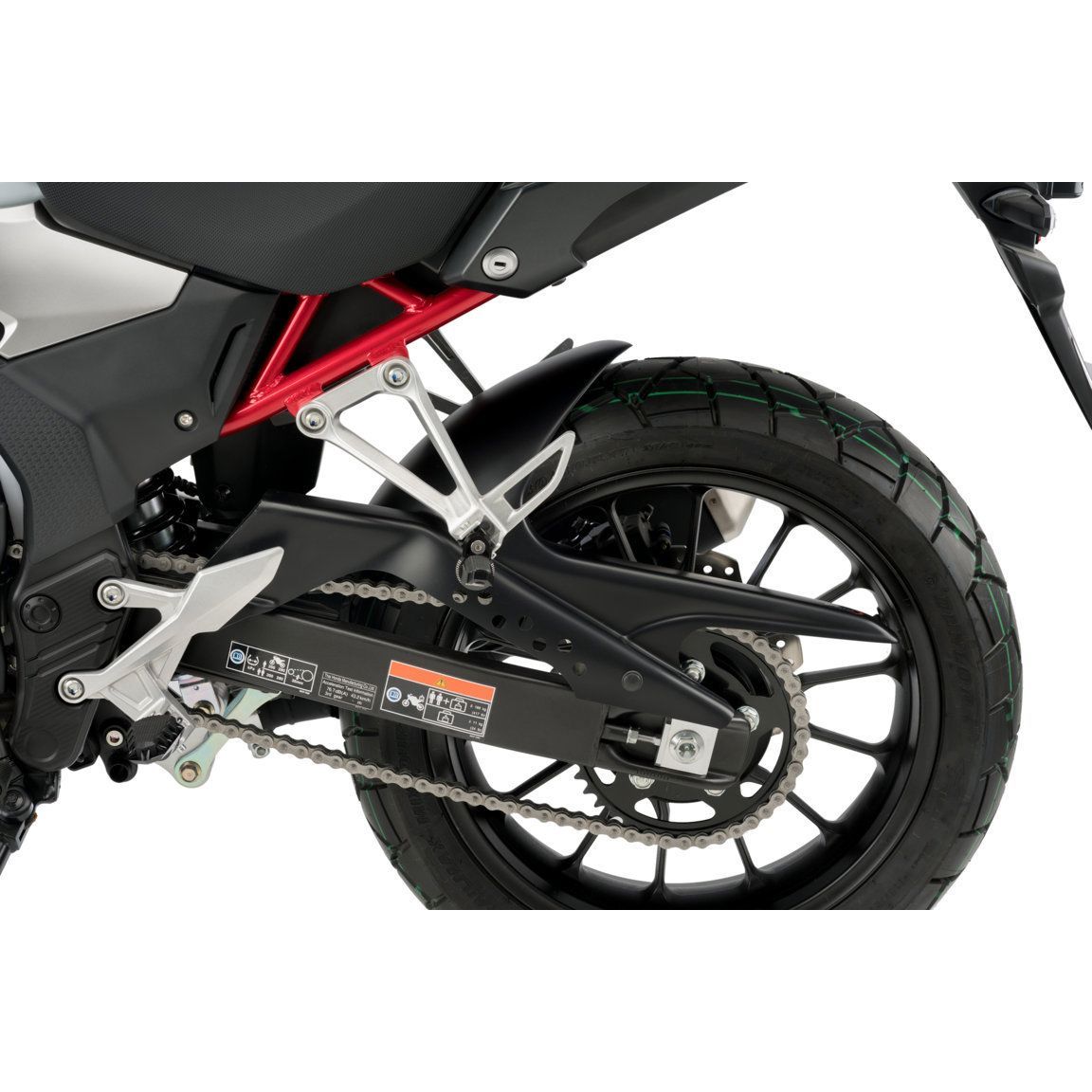 Garde boue arrière Puig look carbone Honda CB500F/ R/