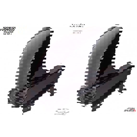 Garde-boue arrière Puig noir mat Suzuki DL650 Vstrom ABS '07-/ DL650XT Vstrom '15-