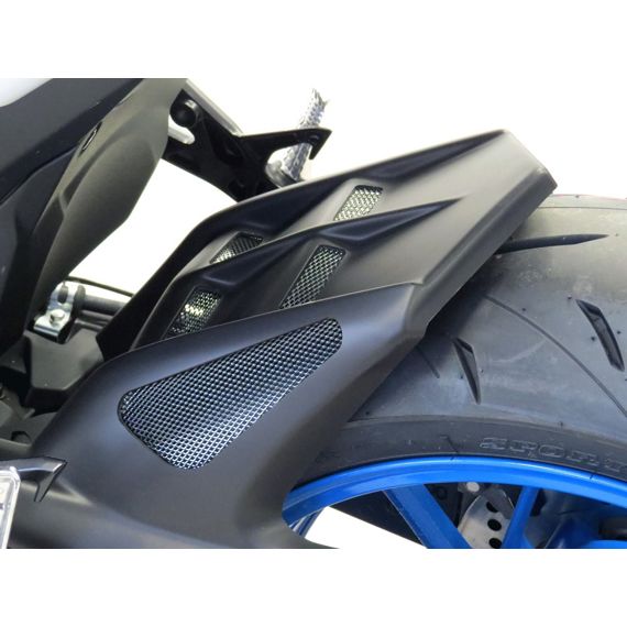 Garde-boue arrière sport-line noir mat avec filet argenté Suzuki GSX-8S '23-