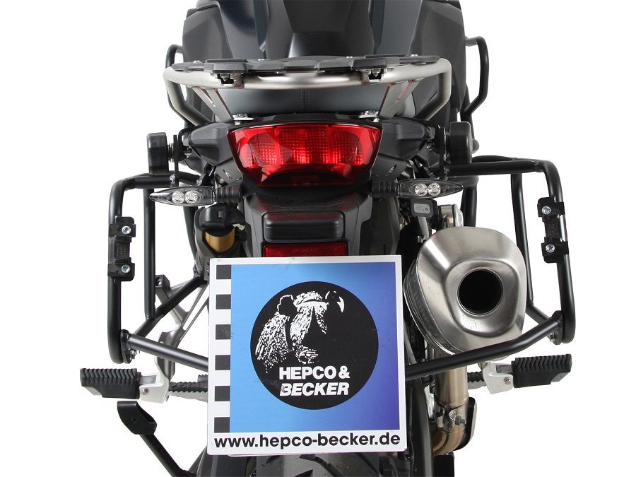 Porte-bagages noir Lock-it Hepco&Becker BMW F750GS '18-23