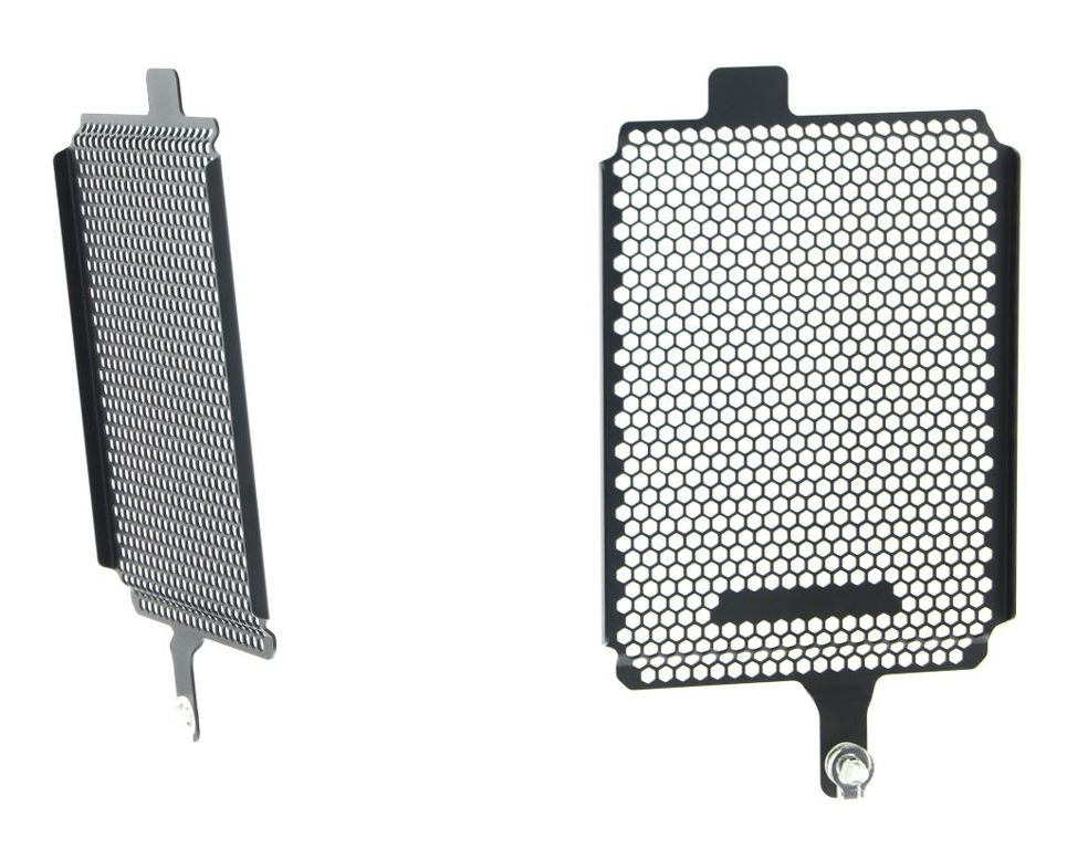 Jeu de caches de radiateur noirs Evotech Performance pour BMW R1250GS LC '18-