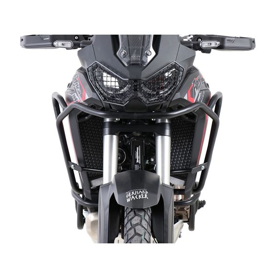 Pare-choc noir Hepco&Becker pour Honda CRF1100L Africa Twin '19-23