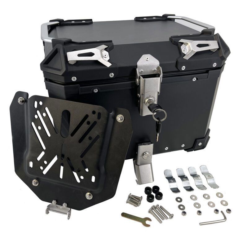 Top case ALPI-TECH 35L noir avec plaque de montage universelle