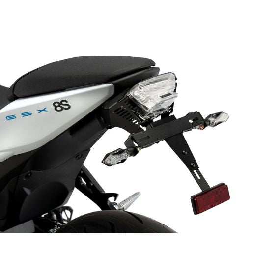 Support de plaque d'immatriculation noir Puig Suzuki GSX-8S '23-
