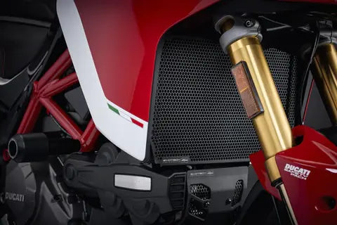 Cache radiateur noir Evotech Performance Ducati Multistrada V2 '22-