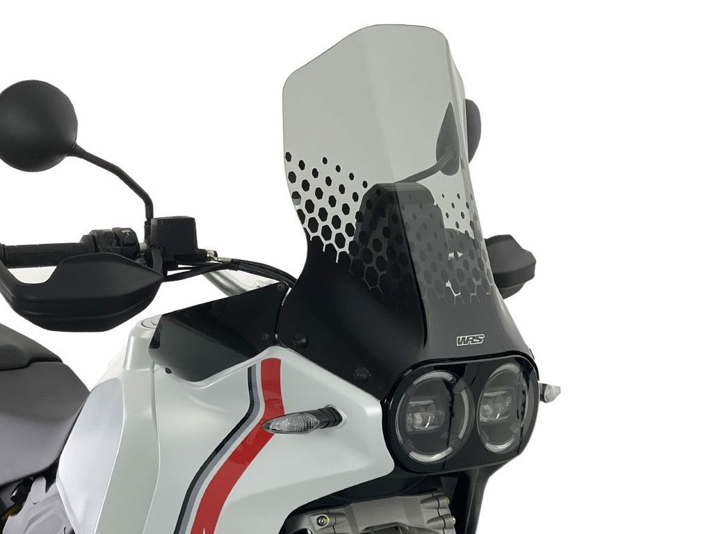 Pare-brise de remplacement Caponord WRS Ducati Desert X '22 - légèrement teinté