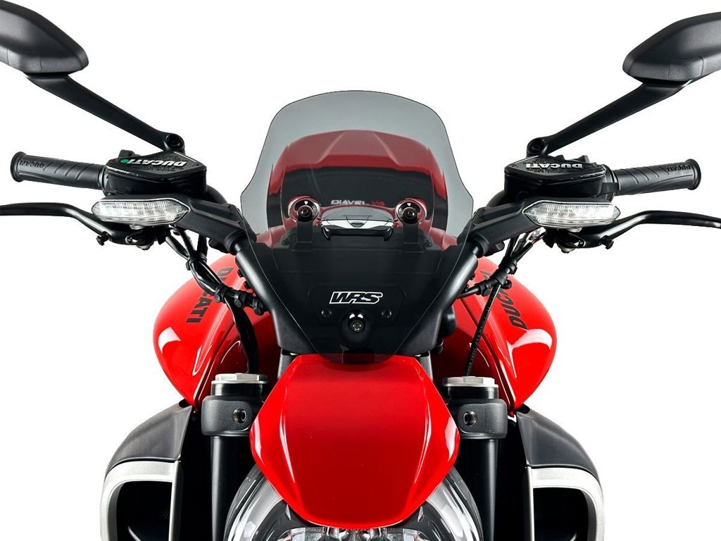 Pare-brise de remplacement modèle sport WRS Ducati Diavel V4 '23 - teinté foncé