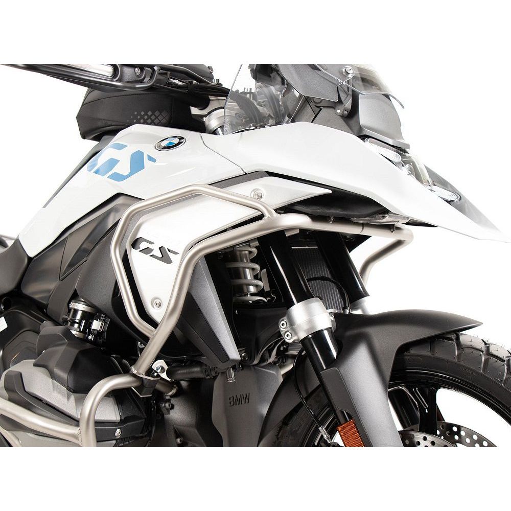 Crash bar au-dessus de l'acier inoxydable Hepco&Becker