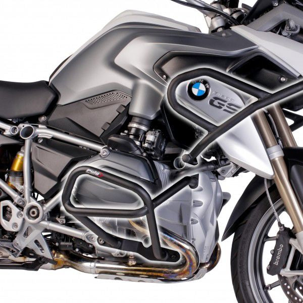 Pare-choc supérieur noir Puig BMW R1200GS LC '17-18 / R1250GS LC '19-