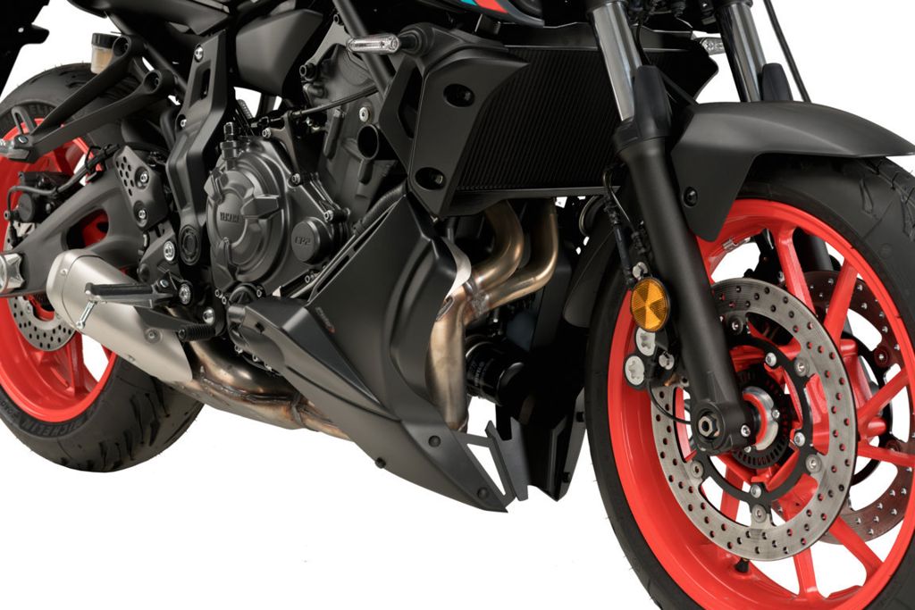Becquet moteur S-line Puig noir mat Yamaha MT-07 '21-