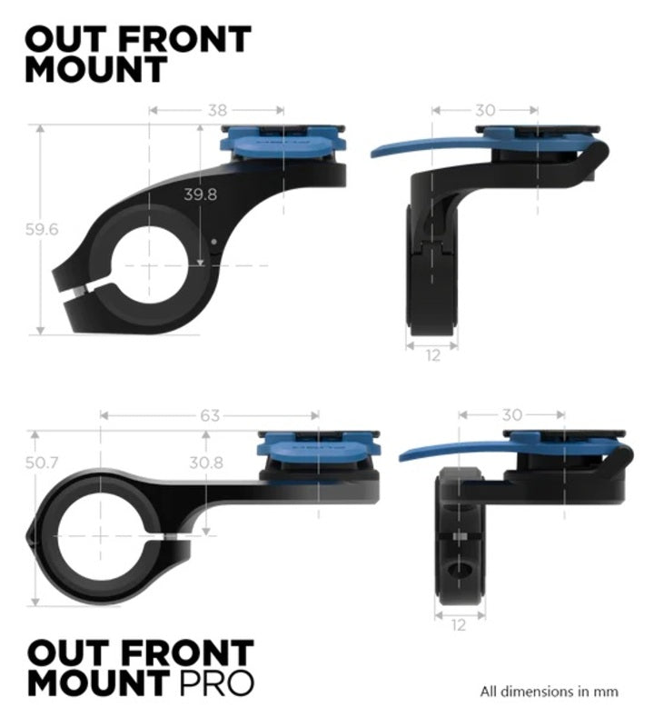 Support de fixation avant pour vélo QUAD LOCK