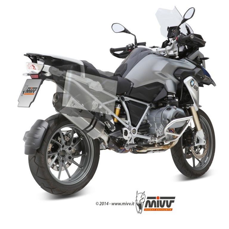 Amortisseur MIVV Speed Edge en acier inoxydable pour BMW R1200GS LC '13-