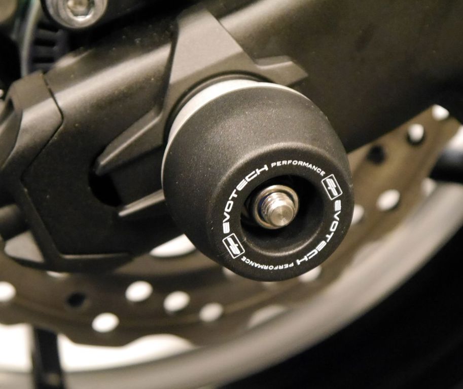 Axe d'essieu arrière Evotech Performance Kawasaki Z650 '17-