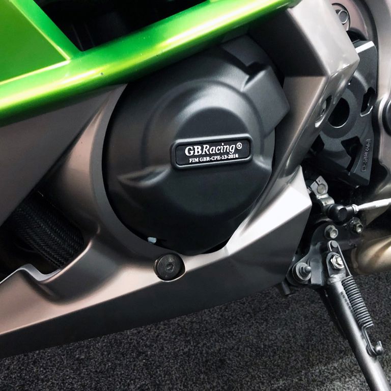 Ensemble de caches moteur GB-Racing Kawasaki Z1000SX '11- (embrayage, pulseur et alternateur)