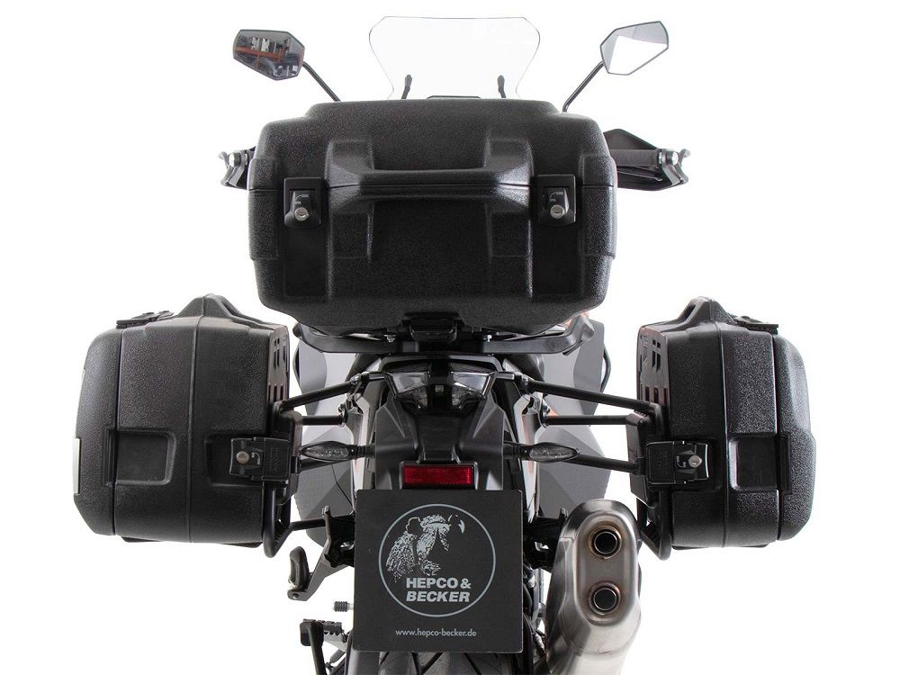 Porte-bagages supérieur noir Easyrack Hepco&Becker KTM 1290 Super Adventure S/R '21-