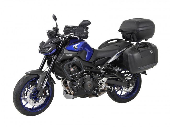 Porte-bagages supérieur anthracite Alurack Hepco&Becker Yamaha MT-09 '17-20