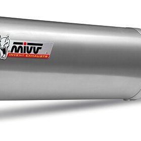 Silencieux ovale MIVV en titane avec capuchon en carbone (grand) BMW R1200GS LC '13-