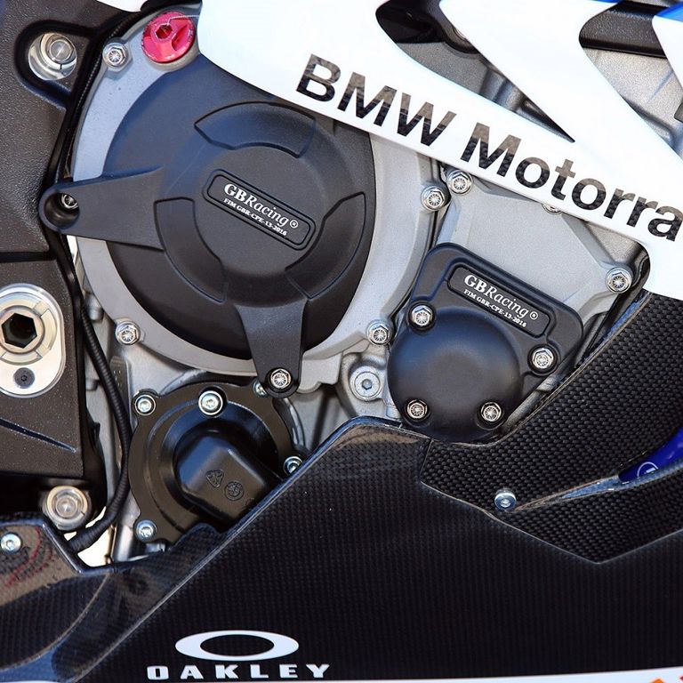 Kit de caches moteur GB-Racing pour BMW S1000RR 2009-2016 (embrayage, pulseur et alternateur)