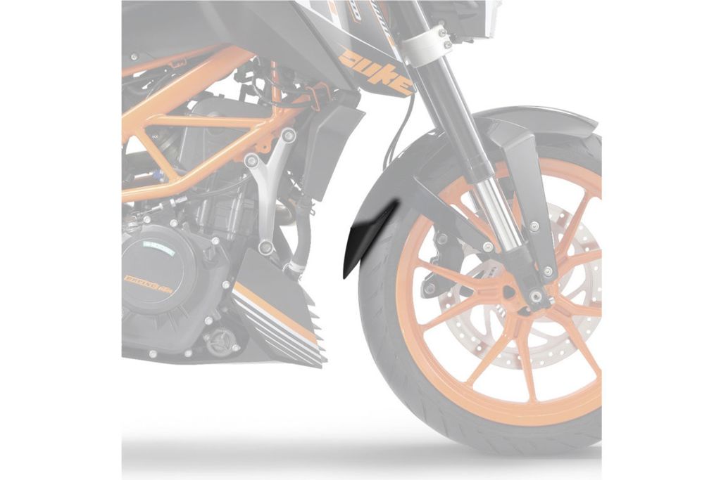 Extension de garde-boue avant arrière noire Puig KTM 125/390 Duke '17-'21