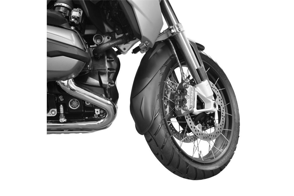 Extension de garde-boue avant noire Puig modèle PLUS modèles BMW R1200GS/1250GS