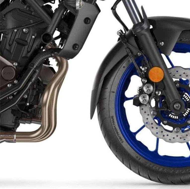 Extension de garde-boue avant noire Puig pour différents modèles Yamaha