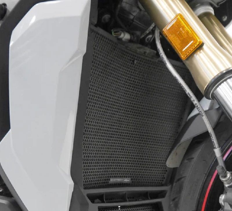 Ensemble de caches de radiateur/refroidisseur d'huile noir Evotech Performance BMW S1000XR '20-23