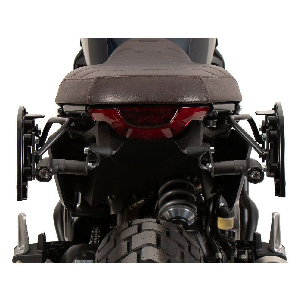 Porte-sacs C-Bow noir Hepco&Becker Scrambler Nightshift