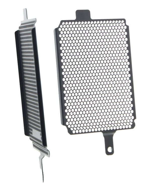 Jeu de caches de radiateur noirs Evotech Performance pour BMW R1250GS LC '18-