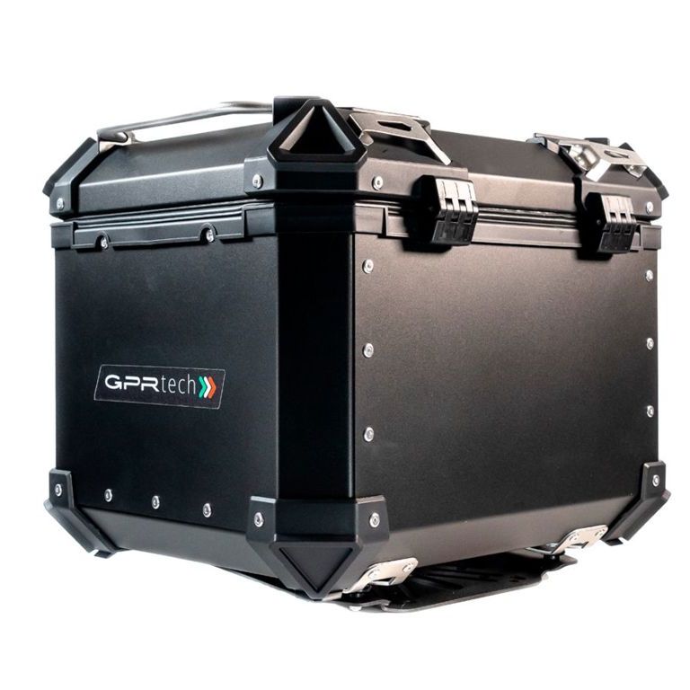 Top case ALPI-TECH 35L noir avec plaque de montage universelle