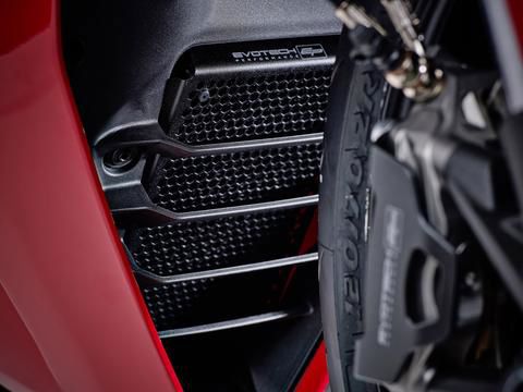 Ensemble de couvercles de radiateur/refroidisseur d'huile Evotech Performance Ducati Supersport 950 '21-