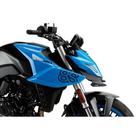 Becquet avant Naked noir mat Puig pour Suzuki GSX-8S '23-