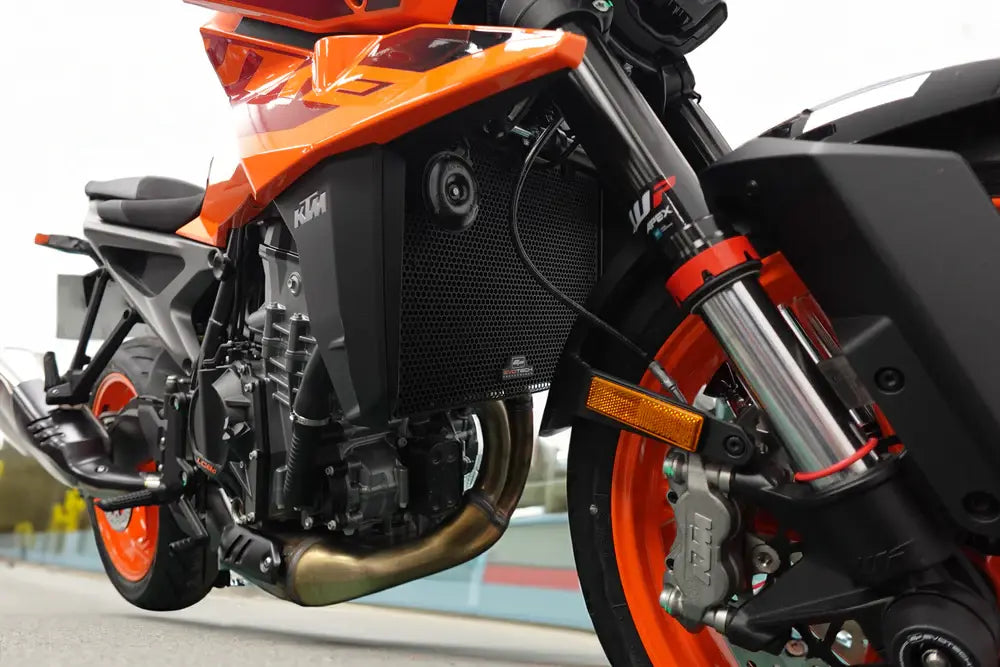 Cache radiateur noir Evotech Performance KTM 990 Duke '24-
